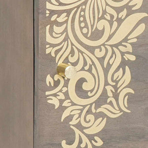 vidaXL Armadio da Notte 2 pcs Grigio 40 x 33 x 46 cm