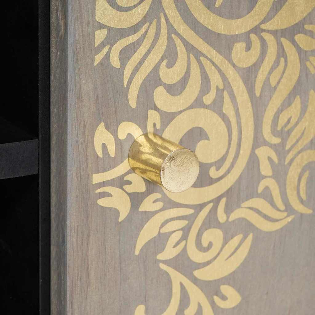 Tavolino da salotto Grigio 80 x 50 x 40 cm 4018776