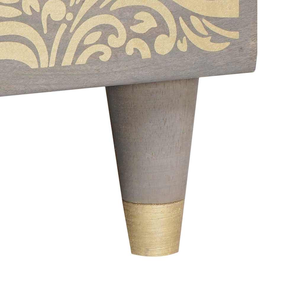 vidaXL Tavolino da salotto Grigio 80 x 50 x 40 cm