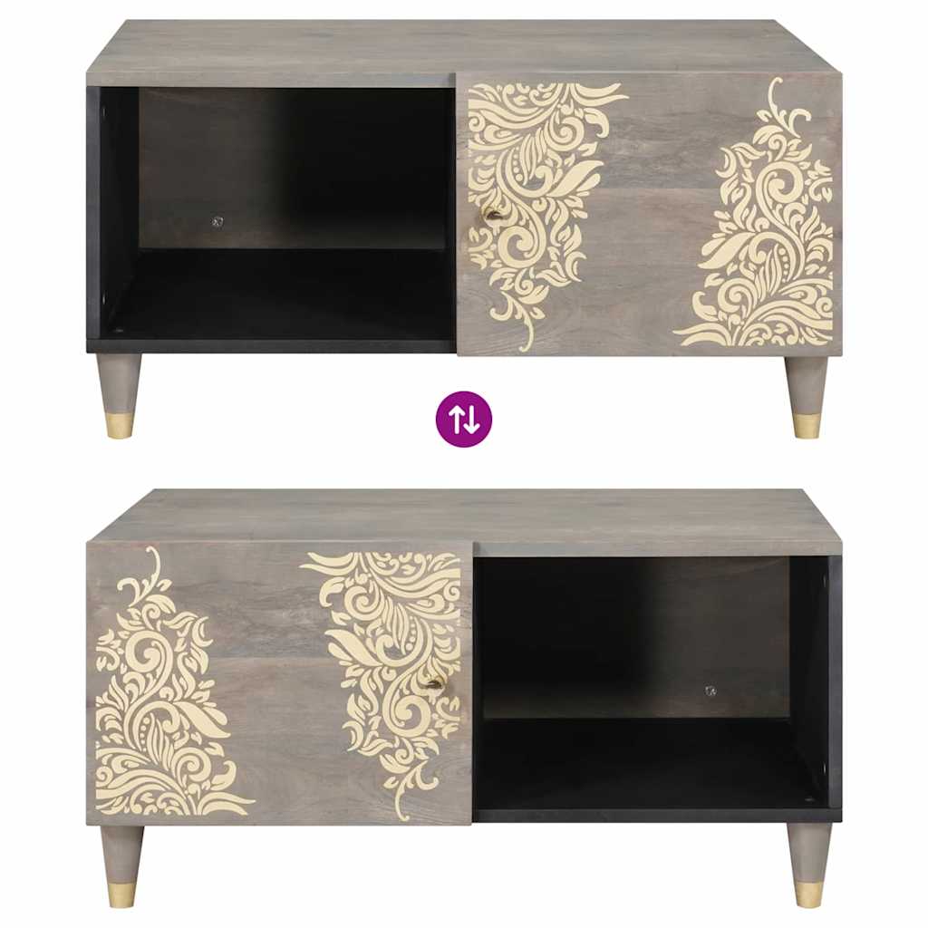 Tavolino da salotto Grigio 80 x 50 x 40 cm 4018776