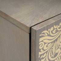 Armadio da bagno a muro con porta Grigio 38 x 33 x 48 cm 4018792