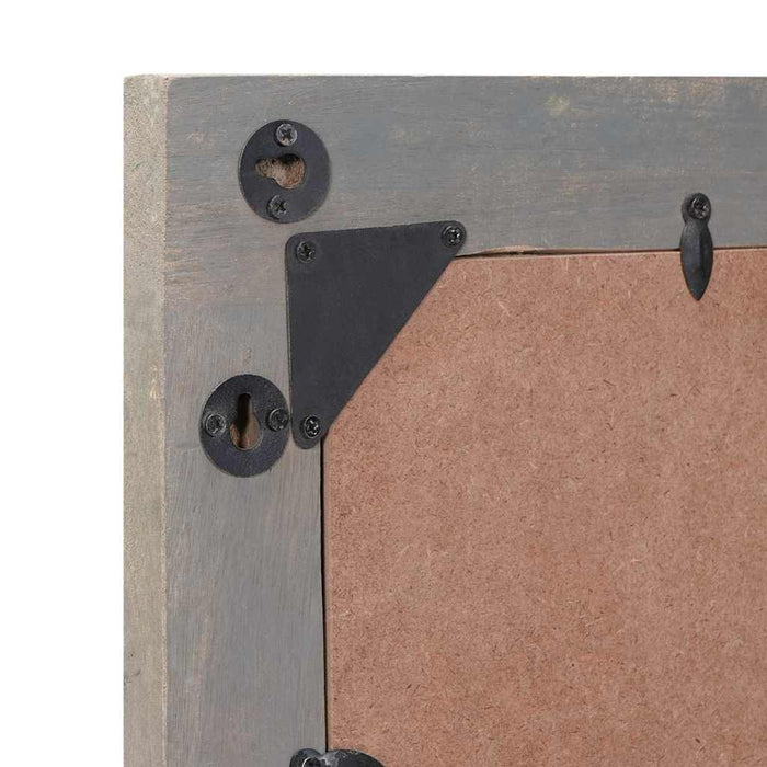 Specchio da bagno-Specchio decorativo Grigio 70 x 50 x 2,5 cm