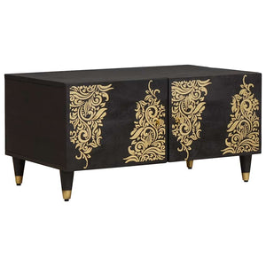 Tavolino da salotto Nero 80 x 50 x 40 cm 4018813