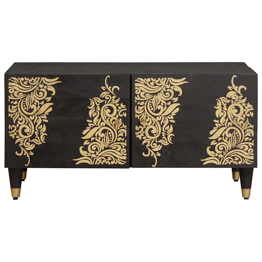 Tavolino da salotto Nero 80 x 50 x 40 cm 4018813