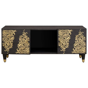 Tavolino da salotto Nero 100 x 54 x 40 cm 4018820