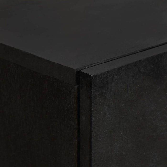 Credenza Nero 60 x 33 x 100 cm Legno di mango massello 4018838