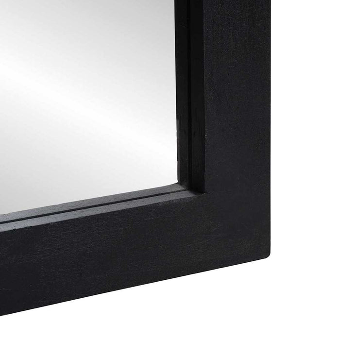 Specchio da bagno con specchio Nero e Argento 70 x 50 x 2,5 cm 4018839
