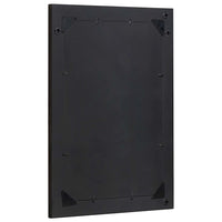 Specchio da bagno con specchio Nero e Argento 70 x 50 x 2,5 cm 4018839
