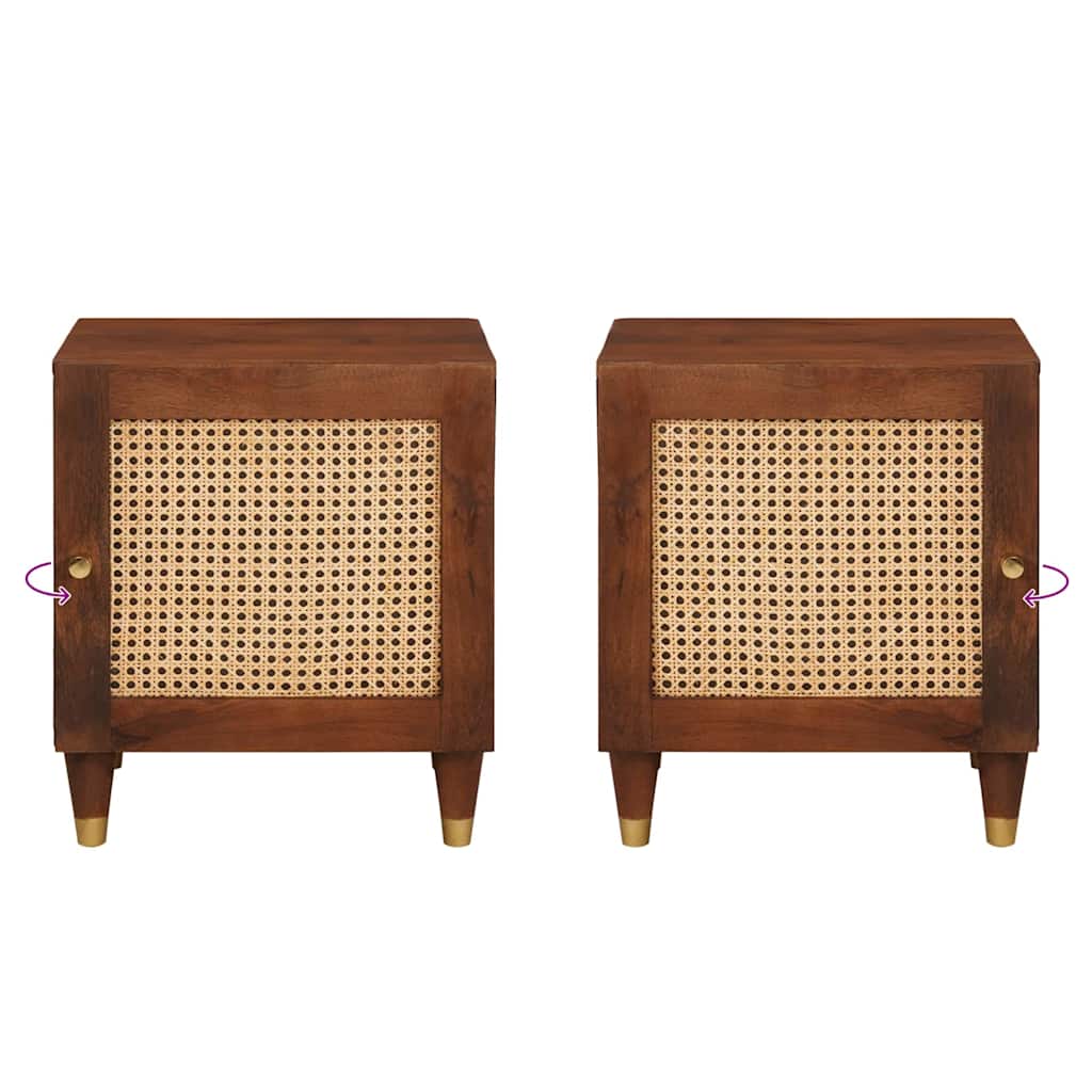 vidaXL Comodini 40 x 33.5 x 46 cm