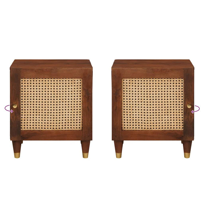 vidaXL Comodini 40 x 33.5 x 46 cm