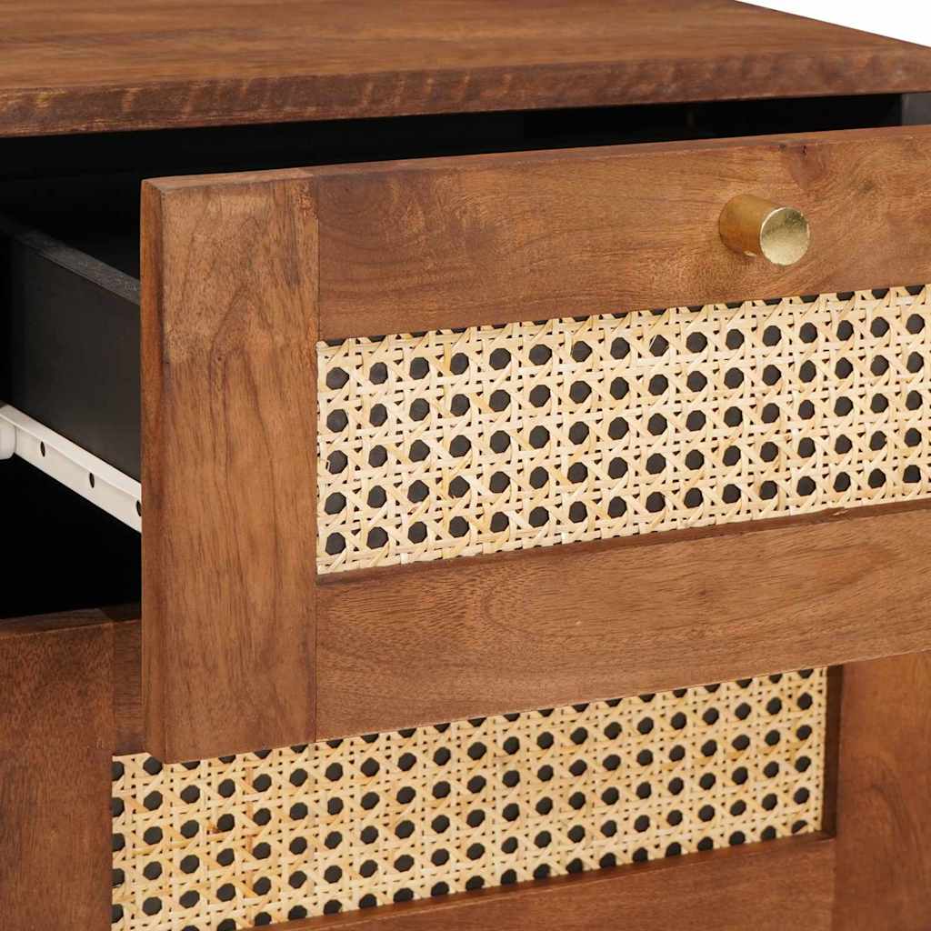 vidaXL Comodini con cassetto 2 pcs 40 x 33.5 x 46 cm