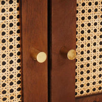 vidaXL Tavolini da salotto Marrone 80 x 50 x 40 cm