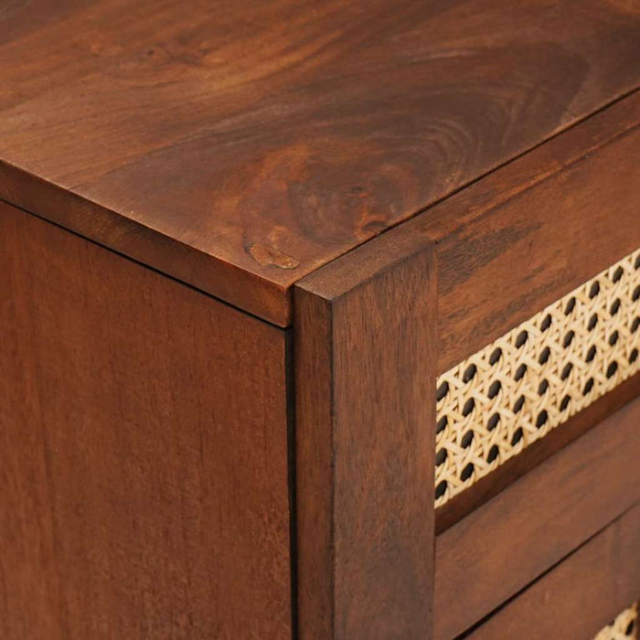 vidaXL Comodini con cassetto Marrone 50 x 33 x 60 cm