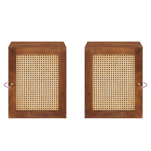 vidaXL Mobile da Bagno con lo scaffale Marrone 38 x 33.5 x 48 cm