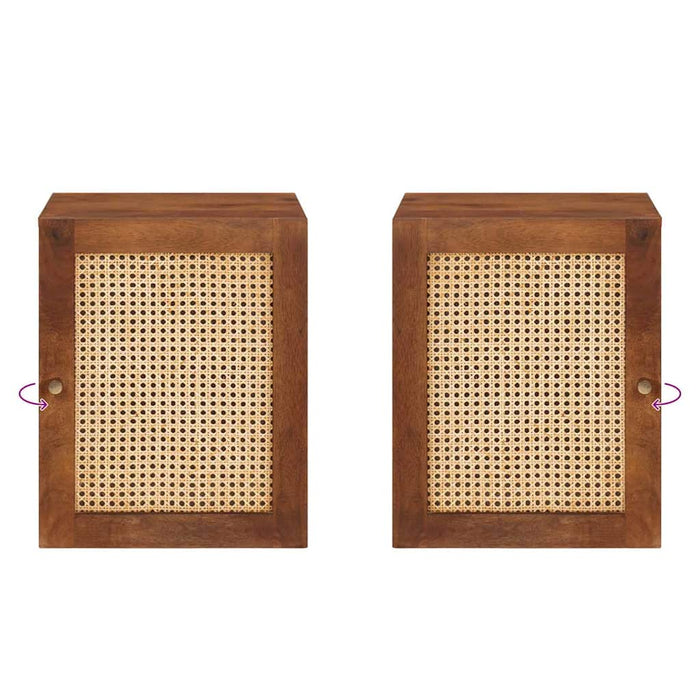 vidaXL Mobile da Bagno con lo scaffale Marrone 38 x 33.5 x 48 cm