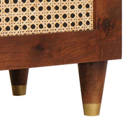 vidaXL Credenza con cassetto con porta Marrone 38 x 33.5 x 160 cm