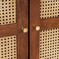 vidaXL Armadi e Supporti per Storage di Media con cassetto Marrone