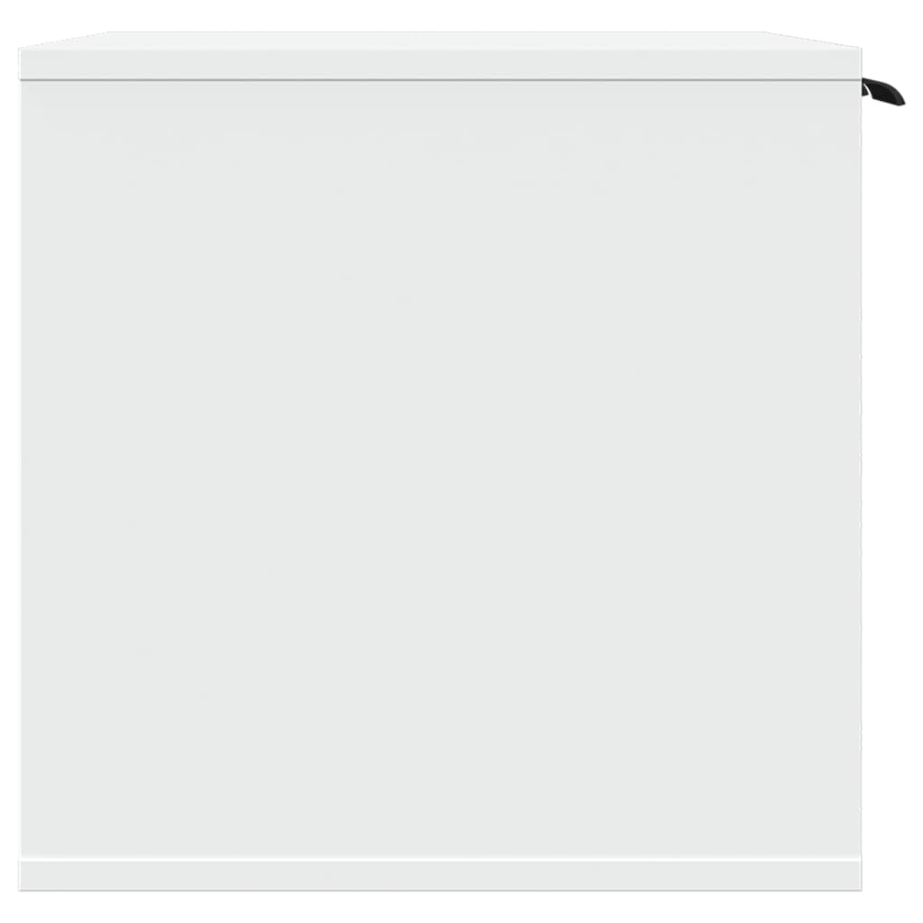 Recinto Lettiera Gatti Bianco 60x40x40 cm in Truciolato 857724