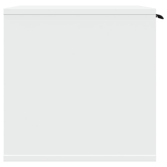 Recinto Lettiera Gatti Bianco 60x40x40 cm in Truciolato 857724