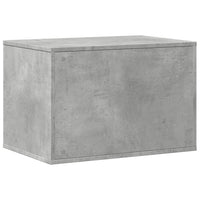 Recinto Lettiera Gatti Grigio Cemento 60x40x40 cm in Truciolato