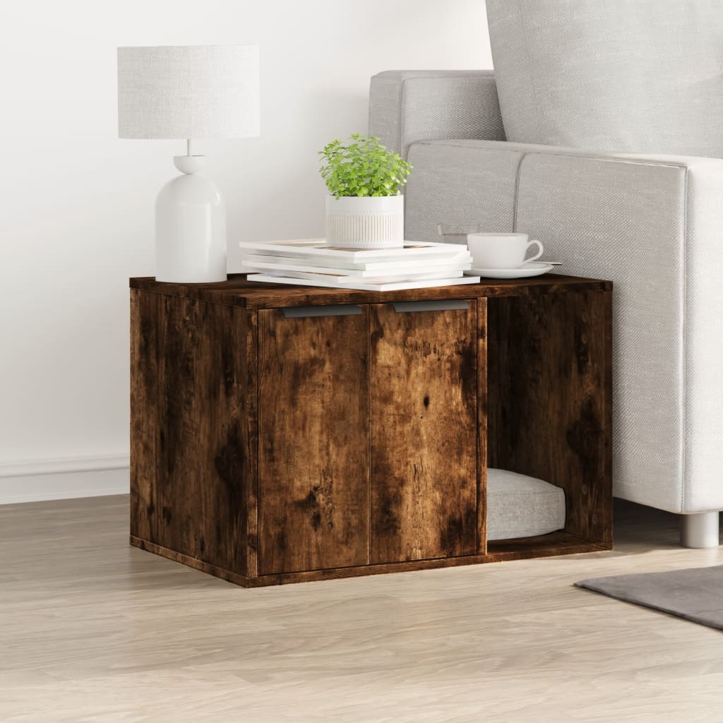 vidaXL Recinto Lettiera Gatti Rovere Sonoma 60x40x40 cm in Truciolato