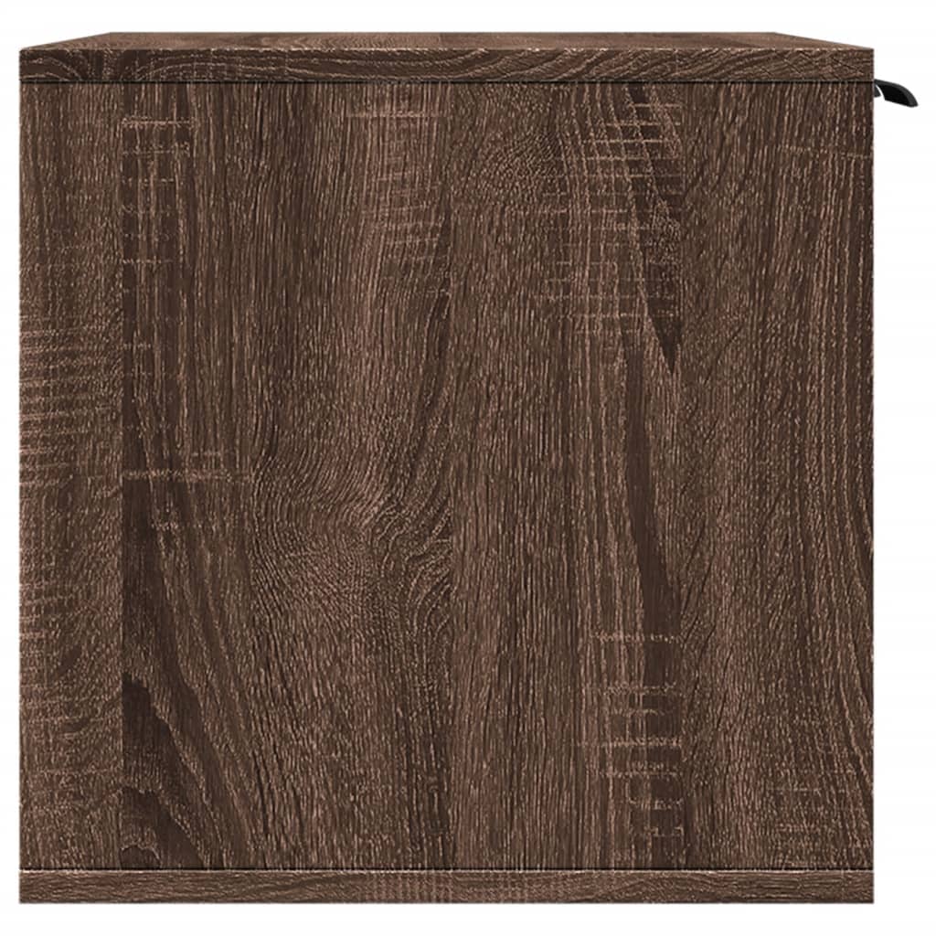 Recinto Lettiera Gatti Rovere Marrone 60x40x40 cm in Truciolato 857730