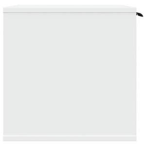 Recinto per Lettiera per Gatti Bianco 80x50x45 cm in Truciolato