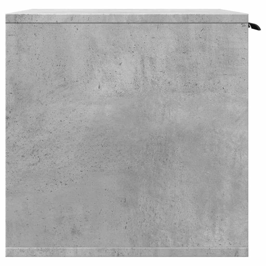 vidaXL Recinto Lettiera Gatti Grigio Cemento 60x40x40 cm in Truciolato
