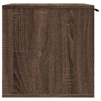 Recinto Lettiera Gatti Rovere Marrone 80x50x45 cm in Truciolato