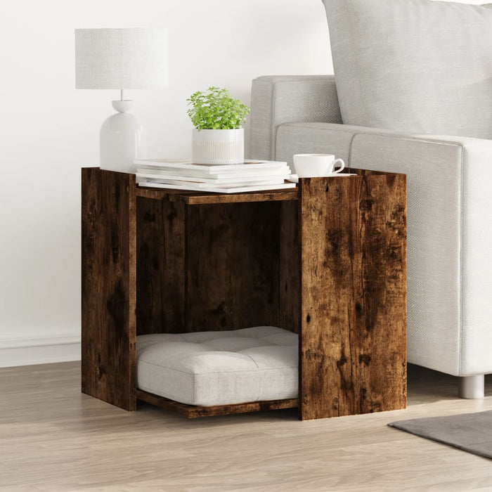 vidaXL Recinto Lettiera Gatti Rovere Fumo 53x53x51 cm in Truciolato