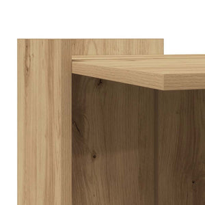 vidaXL Recinto Lettiera Rovere Artigianale 53x53x51 cm in Truciolato