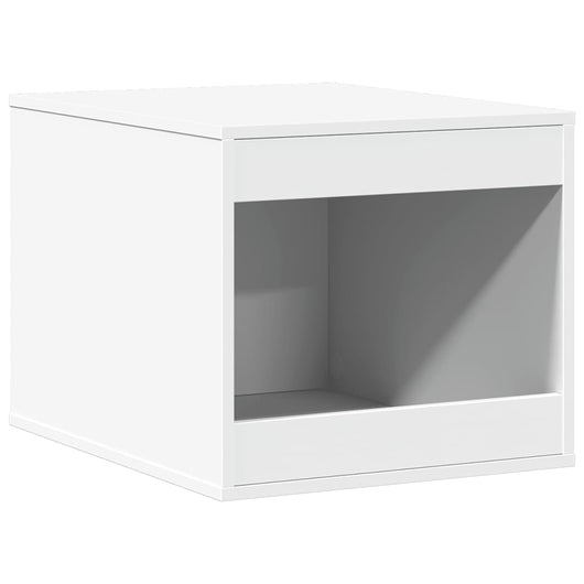 vidaXL Recinto Lettiera Gatti Bianco 47x59x42 cm in Truciolato