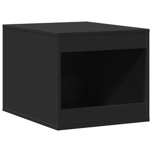 vidaXL Recinto per Lettiera per Gatti Nero 47x59x42 cm in Truciolato