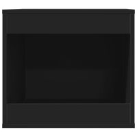 Recinto per Lettiera per Gatti Nero 47x59x42 cm in Truciolato 857761