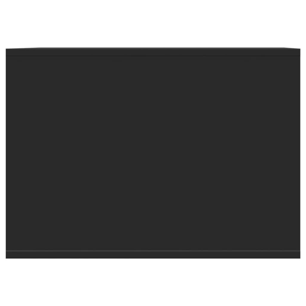 vidaXL Recinto per Lettiera per Gatti Nero 47x59x42 cm in Truciolato