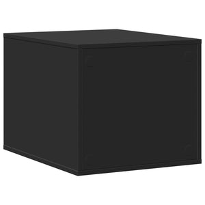 vidaXL Recinto per Lettiera per Gatti Nero 47x59x42 cm in Truciolato