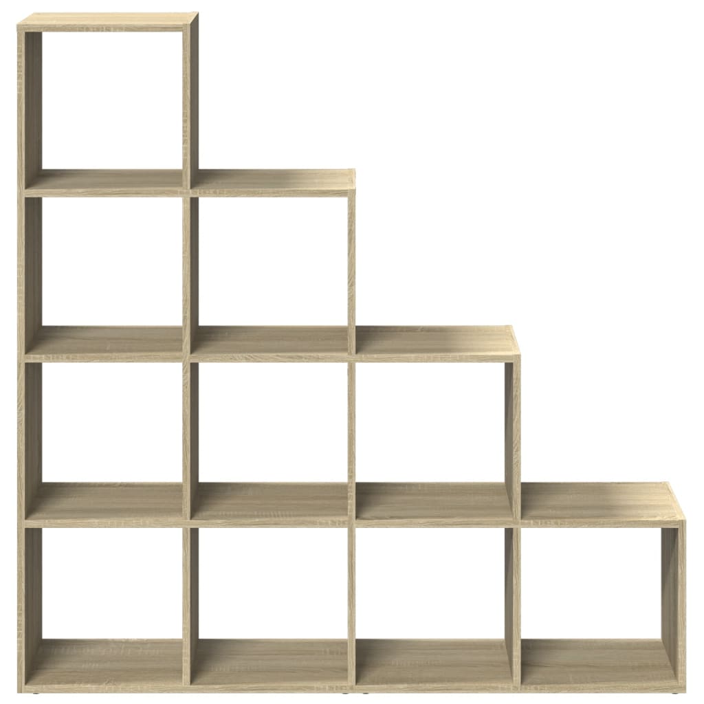Libreria 4 Ripiani Rovere Sonoma 131,5x29x131,5 cm Truciolato 857969