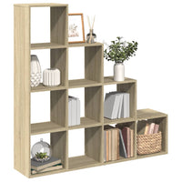 Libreria 4 Ripiani Rovere Sonoma 131,5x29x131,5 cm Truciolato 857969