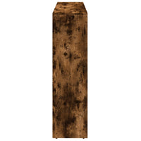 vidaXL Libreria 3 Ripiani Rovere Fumo 137,5x29x103,5 cm Truciolato