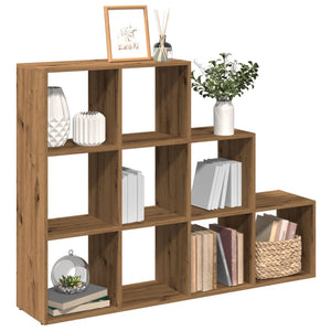 Libreria a 3 Ripiani Rovere 137,5x29x103,5 cm in Truciolato 857984