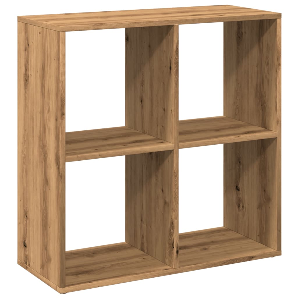 Libreria Divisorio Rovere Artigianale 69,5x29x69,5cm Truciolato 858011