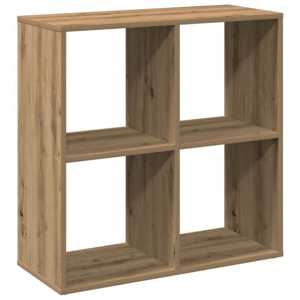 Libreria Divisorio Rovere Artigianale 69,5x29x69,5cm Truciolato 858011