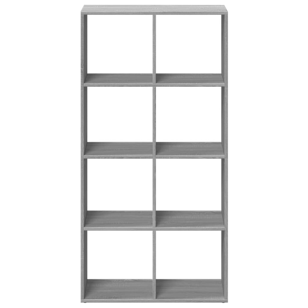 Libreria Divisorio Grigio Sonoma 69,5x29x137,5cm in Truciolato 858026