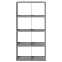 Libreria Divisorio Grigio Sonoma 69,5x29x137,5cm in Truciolato 858026