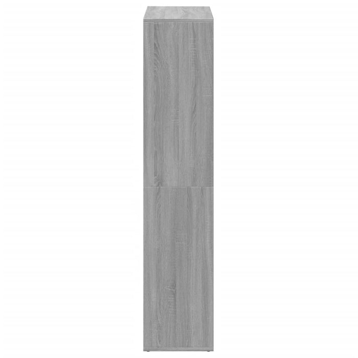 Libreria Divisorio Grigio Sonoma 69,5x29x137,5cm in Truciolato 858026