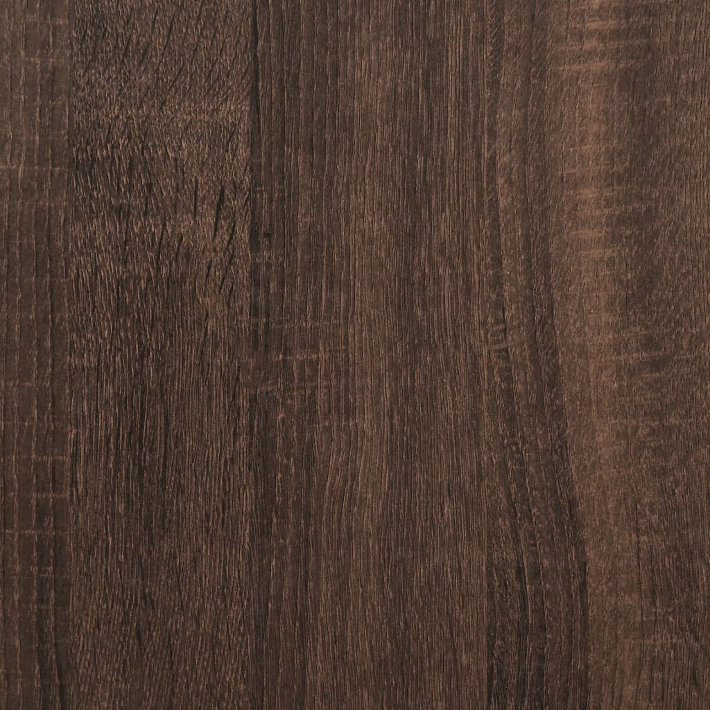 Libreria Divisorio Rovere Marrone 102x29x103,5 cm in Truciolato 858045
