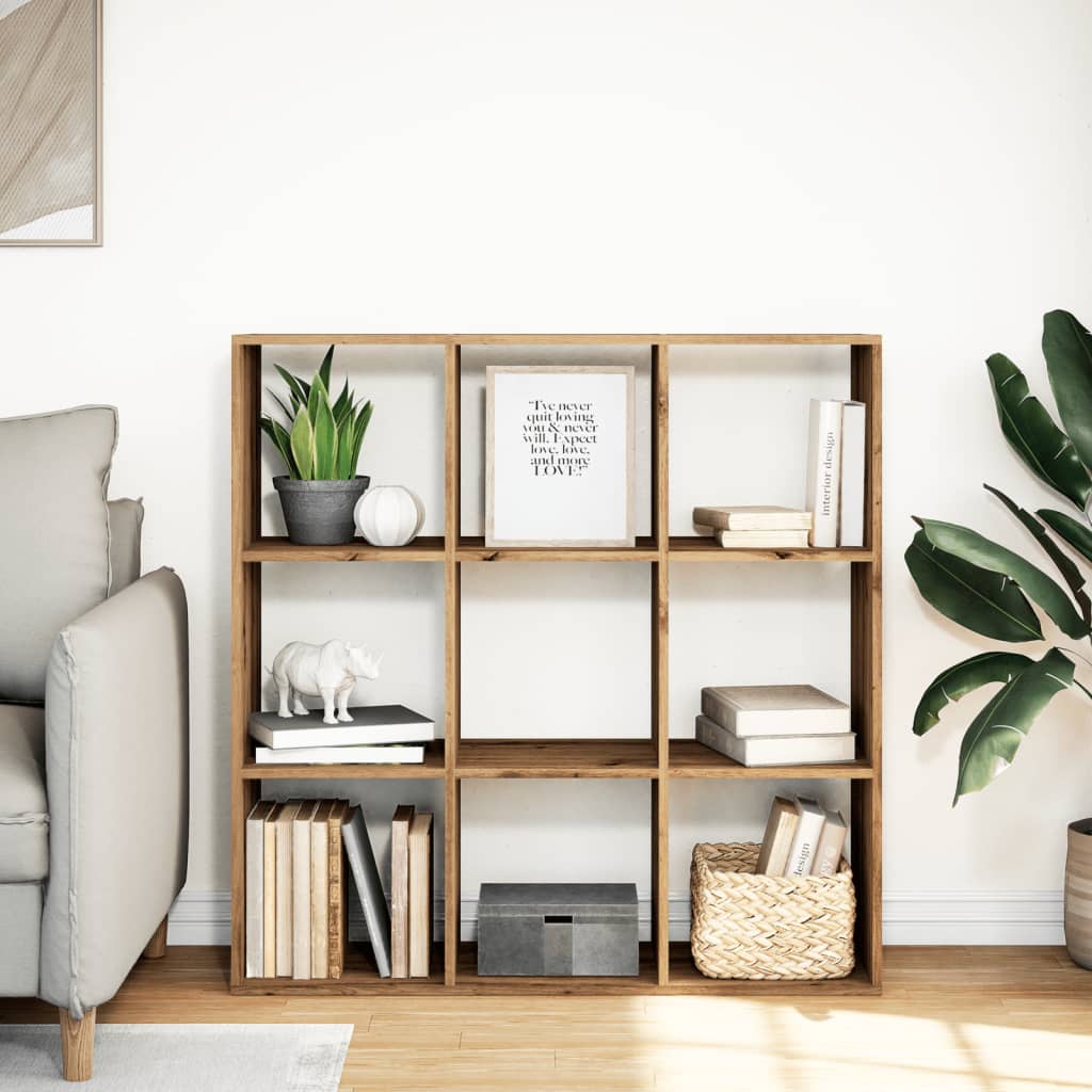 Libreria Divisorio Rovere 102x29x103,5 cm in Truciolato 858047
