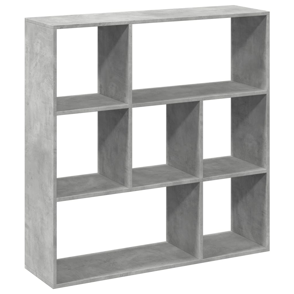 Libreria Divisorio Grigio Cemento 102x29x103,5 cm in Truciolato 858051