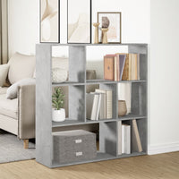 Libreria Divisorio Grigio Cemento 102x29x103,5 cm in Truciolato 858051