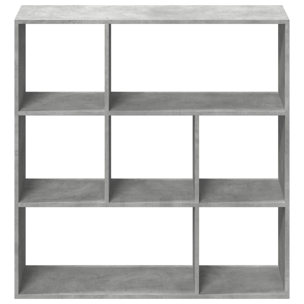 Libreria Divisorio Grigio Cemento 102x29x103,5 cm in Truciolato 858051